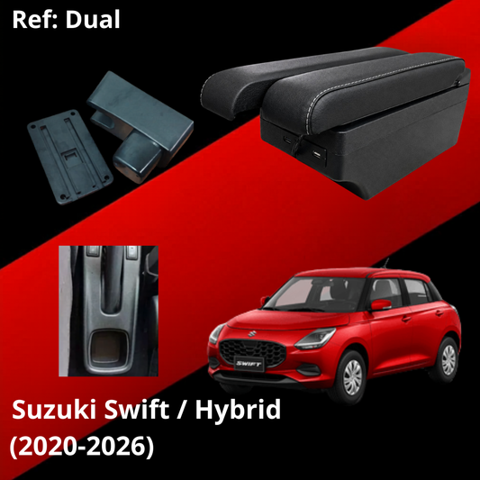 Consola Apoyabrazos - Suzuki Swift & Hb hybrid (2020 - 2026) - Dual