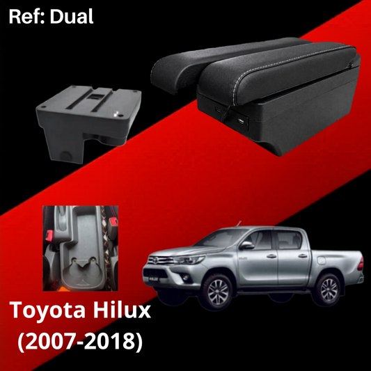 Consola Apoyabrazos - Toyota Hilux (2007 - 2018) - Dual