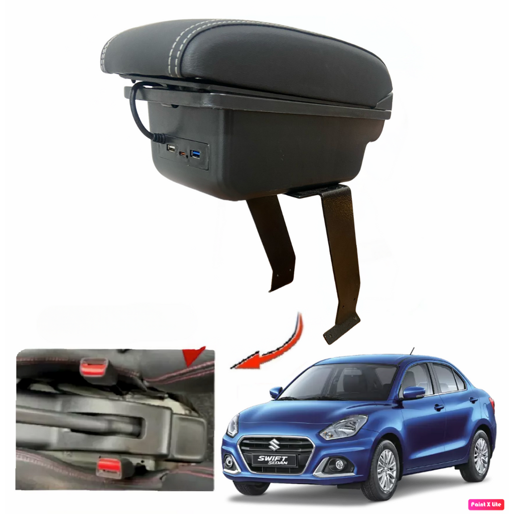 Consola Apoyabrazo Suzuki Swift Dzire (2013 - 2025) - Slid