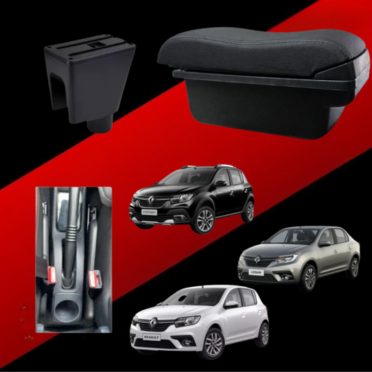 Consola Apoyabrazos - RENAULT SANDERO, LOGAN, STEPWAY - (2006-2026) - Wave