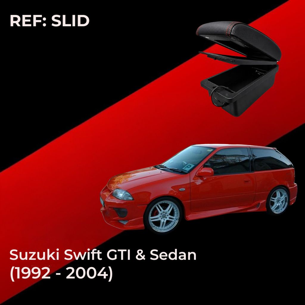 Consola Apoyabrazos - Suzuki Swift 1.3 Coupe & Sedan (1992-2004) - Slid