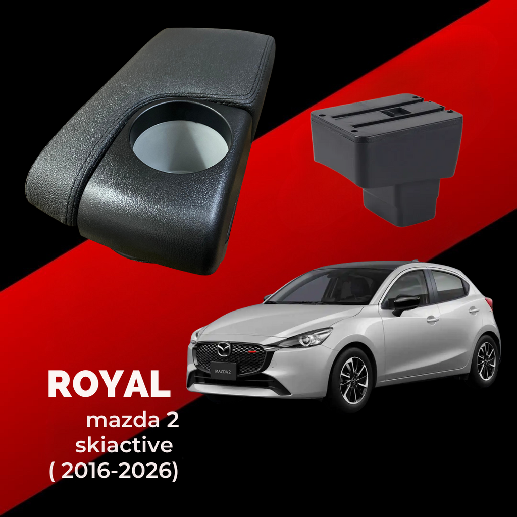 Consola Apoyabrazos - Mazda 2 Skyactive   (2016 -2027) - ROYAL