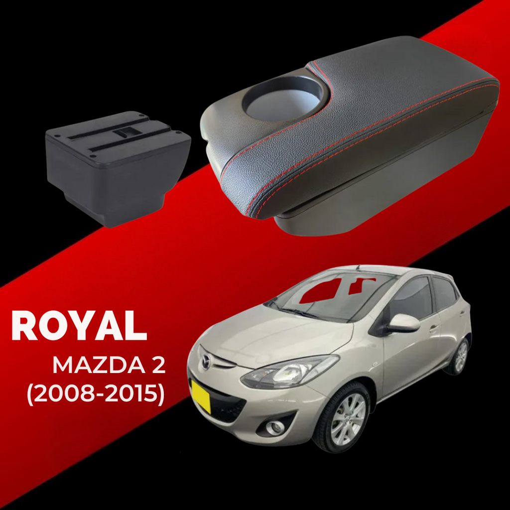 Consola Apoyabrazos MAZDA 2 (2008-2015) - ROYAL