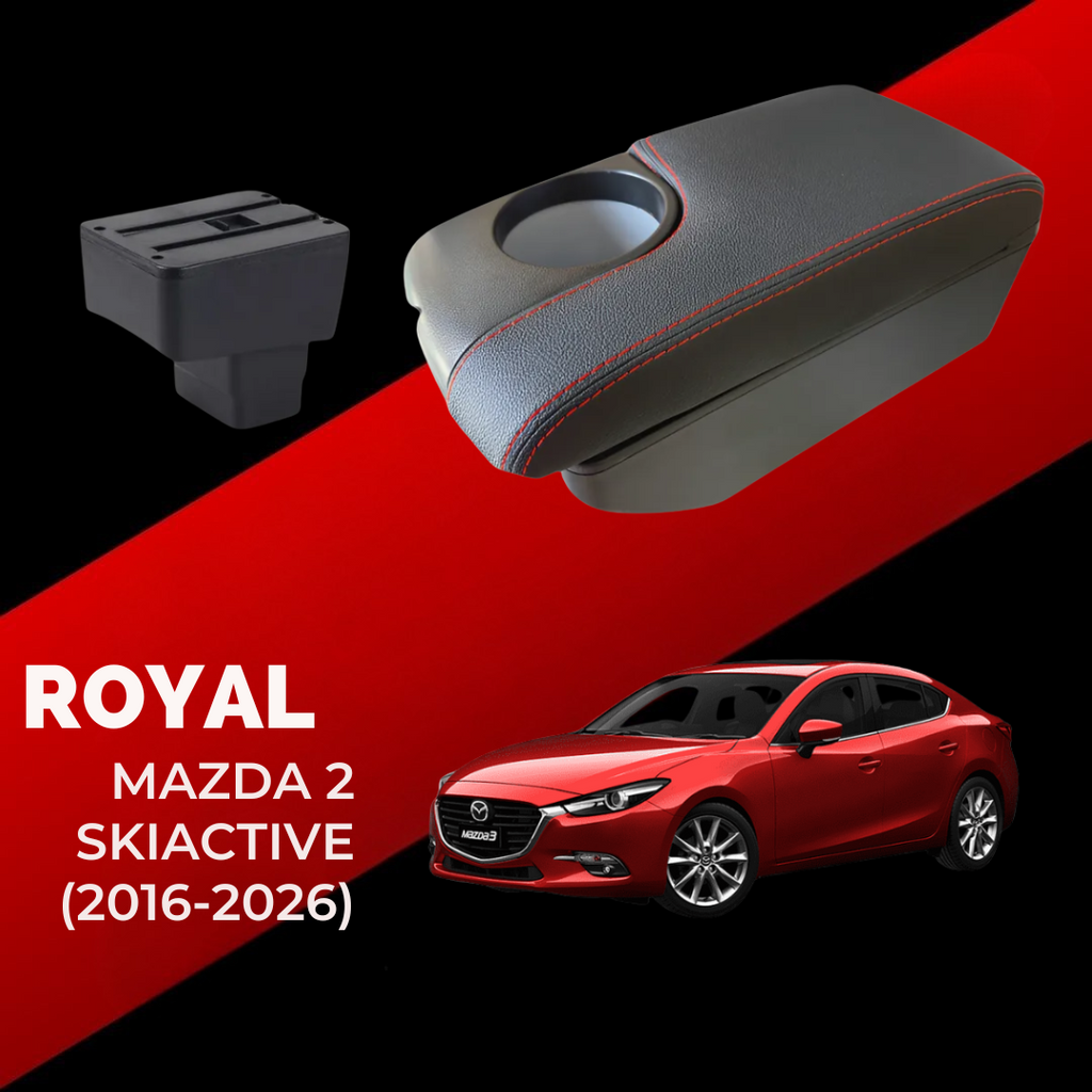 Consola Apoyabrazos MAZDA 2 SKYACTIVE (2016-2027) - ROYAL