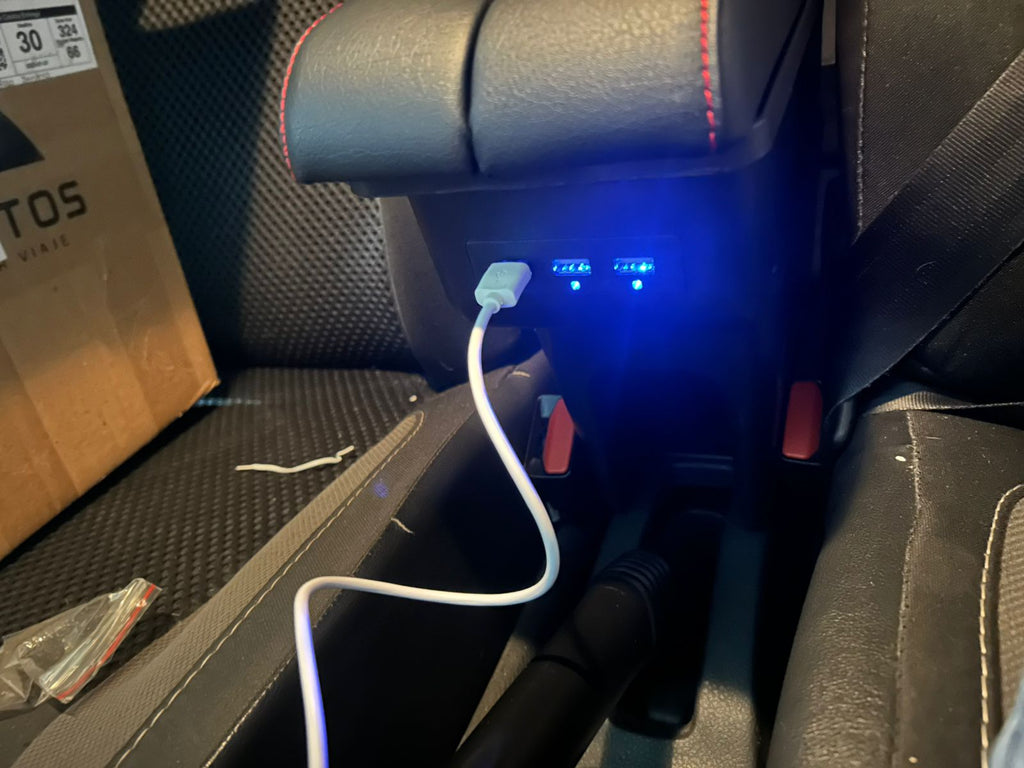 Consola Apoyabrazos - Renault - Sandero - Stepway - Logan (2012-2024) - Dual