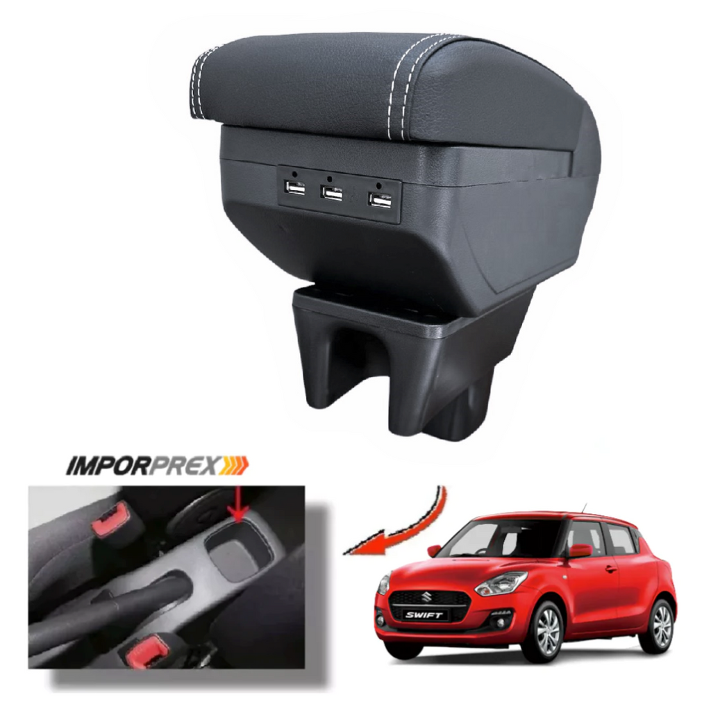 Consola Apoyabrazo - Suzuki Swift & Hb hybrid (2020 - 2025)  - Premium