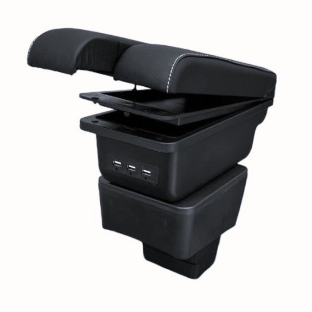Consola Apoyabrazos - Mazda 2 Skyactive con Usb (2016 -2026)- Dual
