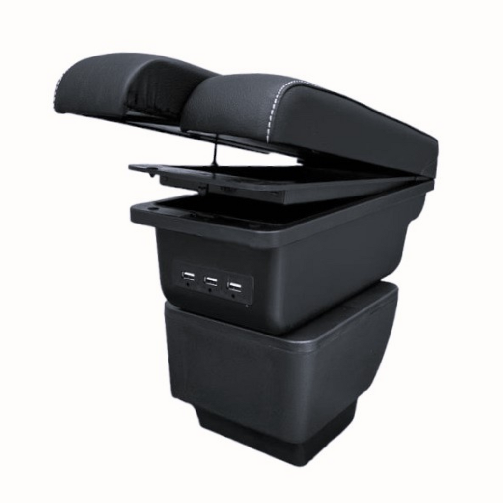 Consola Apoyabrazos - Mazda 2 (2008 - 2015) - Dual