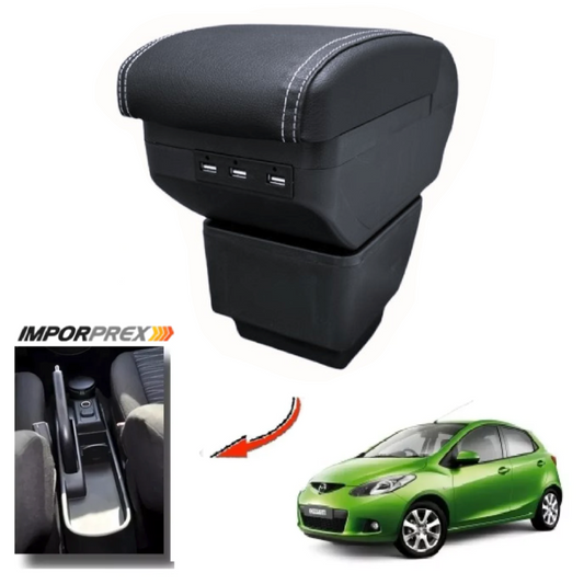 Consola Apoyabrazo - Mazda 2 (2008 -2015) - Premium