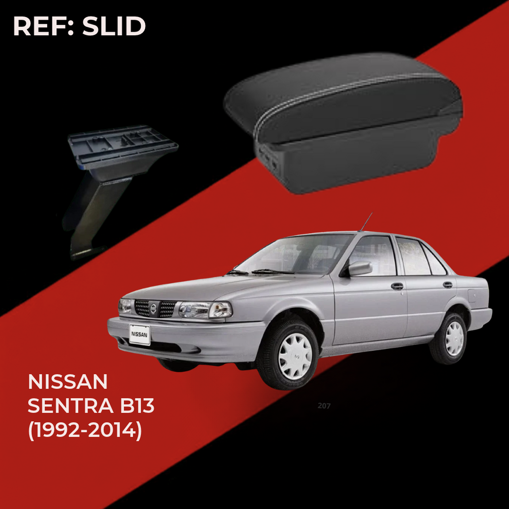 CONSOLA APOYABRAZOS NISSAN SENTRA B13 (1992-2014) - SLID