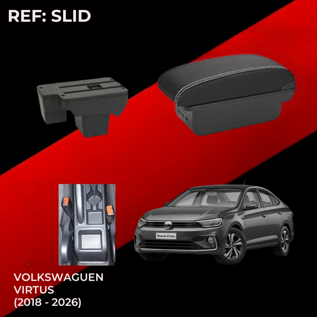 Consola Apoyabrazos - Volkswagen Virtus (2018- 2026) - SLID