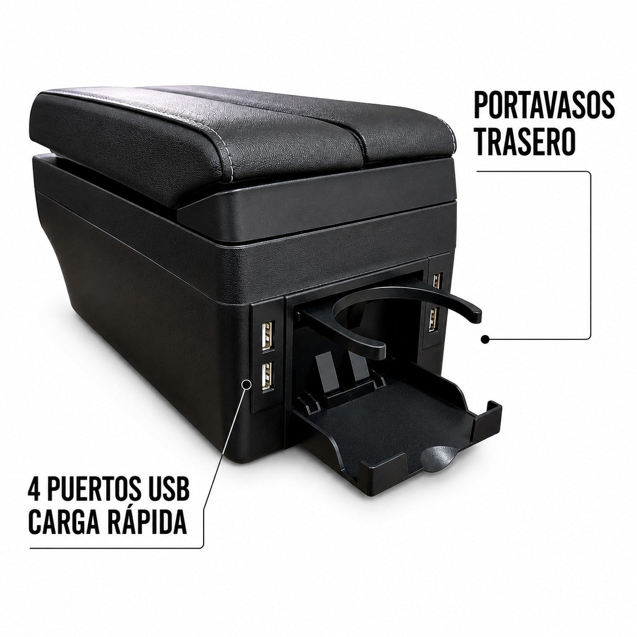 Consola Apoyabrazo  -  Honda WR-V (2014 - 2025) - Dual