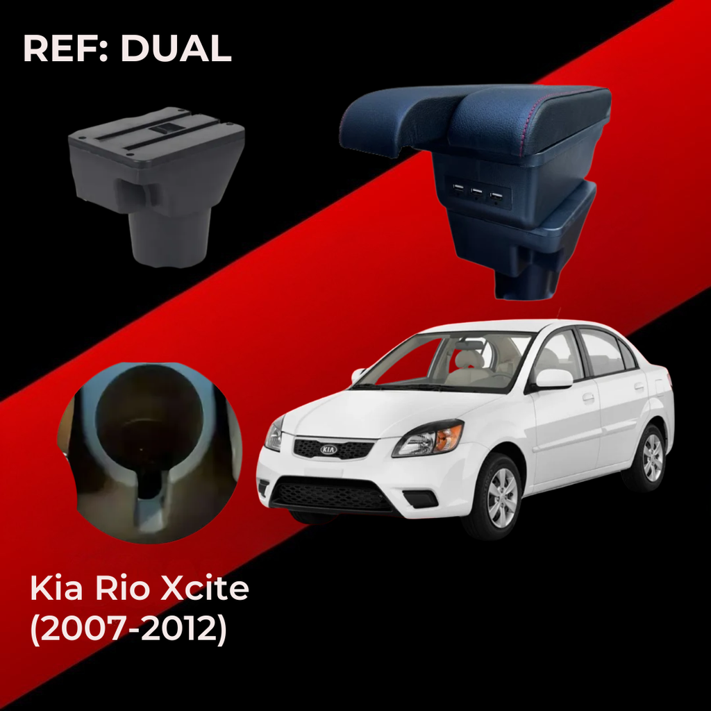 Consola Apoyabrazos - Kia Rio Xcite - Dual