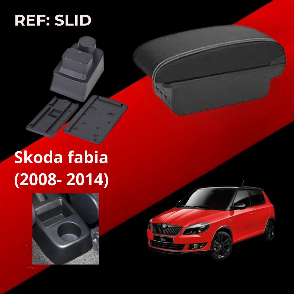 Consola Apoyabrazos - Skoda fabia (2008- 2014) - SLID