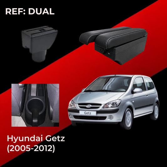 Consola Apoyabrazos - Hyundai Getz (2005 - 2012) - Dual