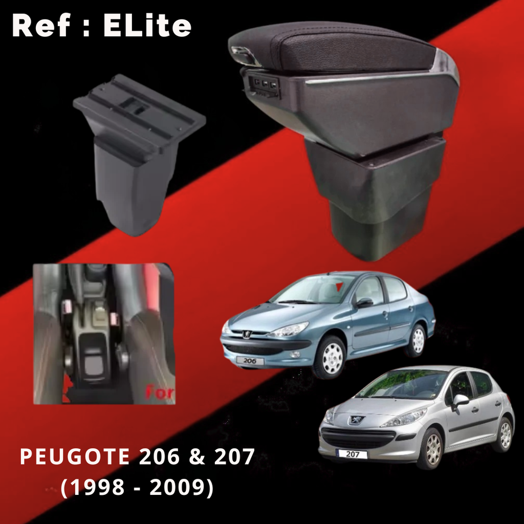 Consola Apoyabrazos - Peugeot 206 & 207 - Elite