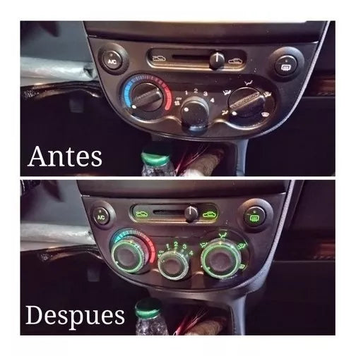 Perillas de Aire Acondicionado Spark Go - Life - Cronos. Alta Calidad