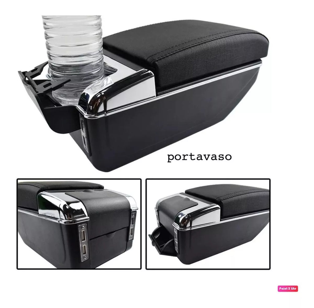 Consola Apoyabrazos - Universal (6 USB, Portavaso, doble altura) - Elite