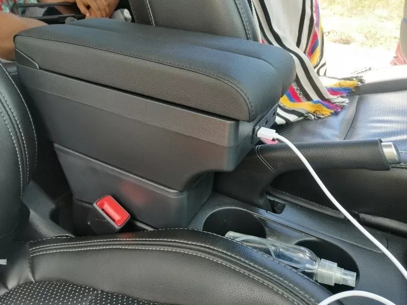 Consola Apoyabrazos - Mazda 2 (2008 - 2015) - Dual