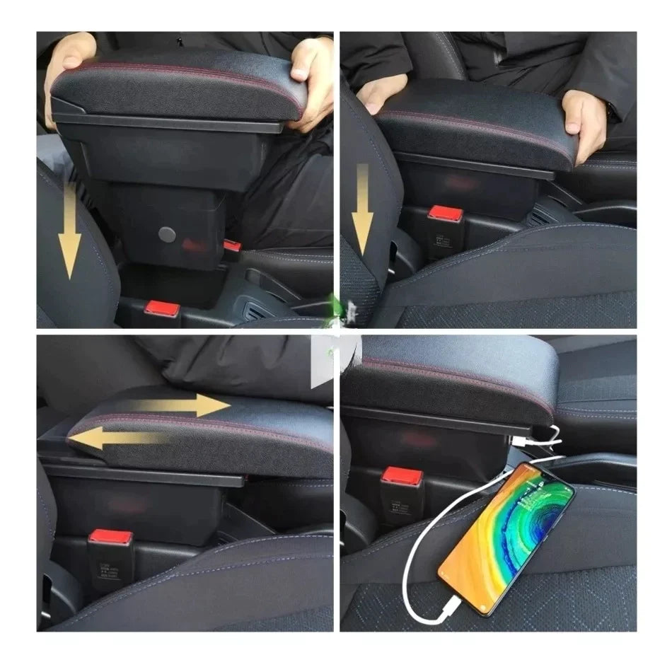 Consola Apoyabrazos - Peugeot 2008 con Usb - Whole