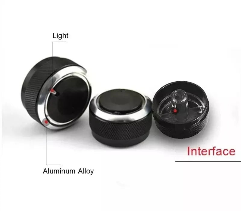 Perillas de Aire Acondicionado -  Hyundai Accent (2006 - 2011) - Alta Calidad