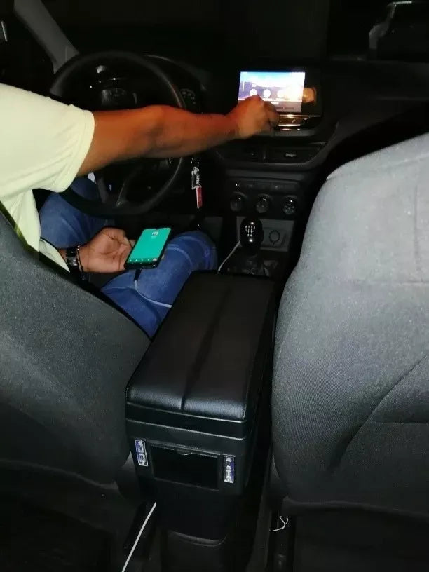 Consola Apoyabrazos - Mazda 2 (2008 - 2015) - Dual
