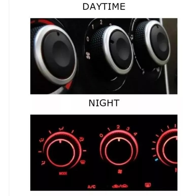 Perillas de Aire Acondicionado -  Hyundai Accent (2006 - 2011) - Alta Calidad