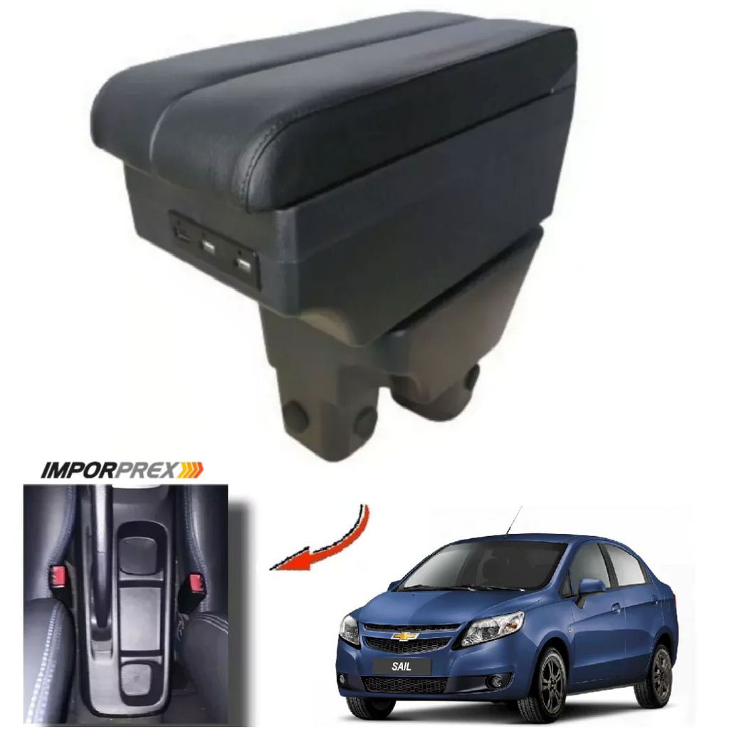 Consola Apoyabrazos - Chevrolet Sail (2013 - 2019) - Dual