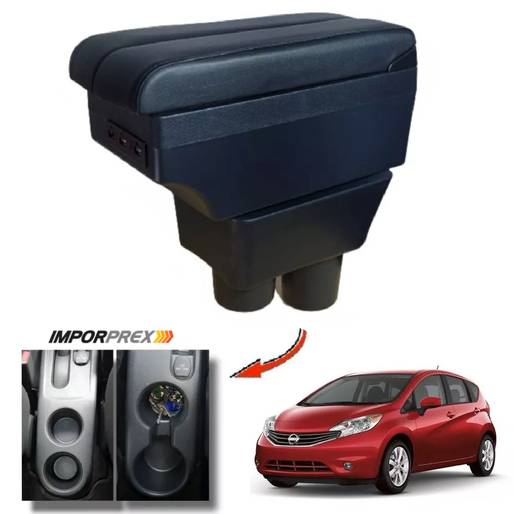 Consola Apoyabrazos - Nissan Note (2012 - 2022) - Dual