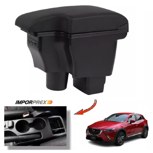 Consola Apoyabrazos - Mazda CX3 Skyactive con Usb (2016 -2022) - Whole